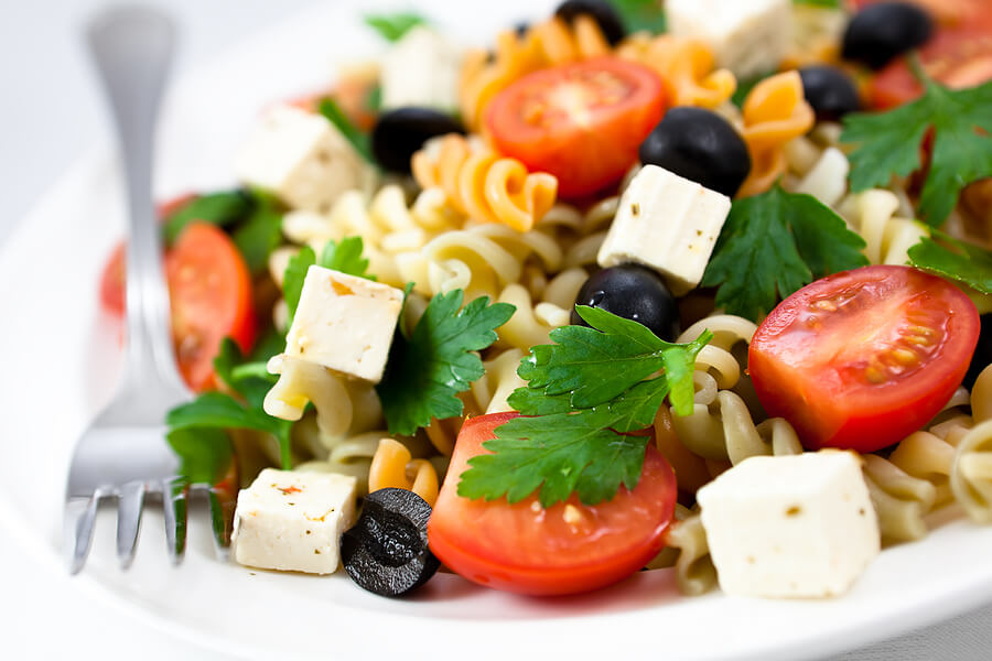 Nut-free lunch ideas, nut-free pasta salad for kids lunch