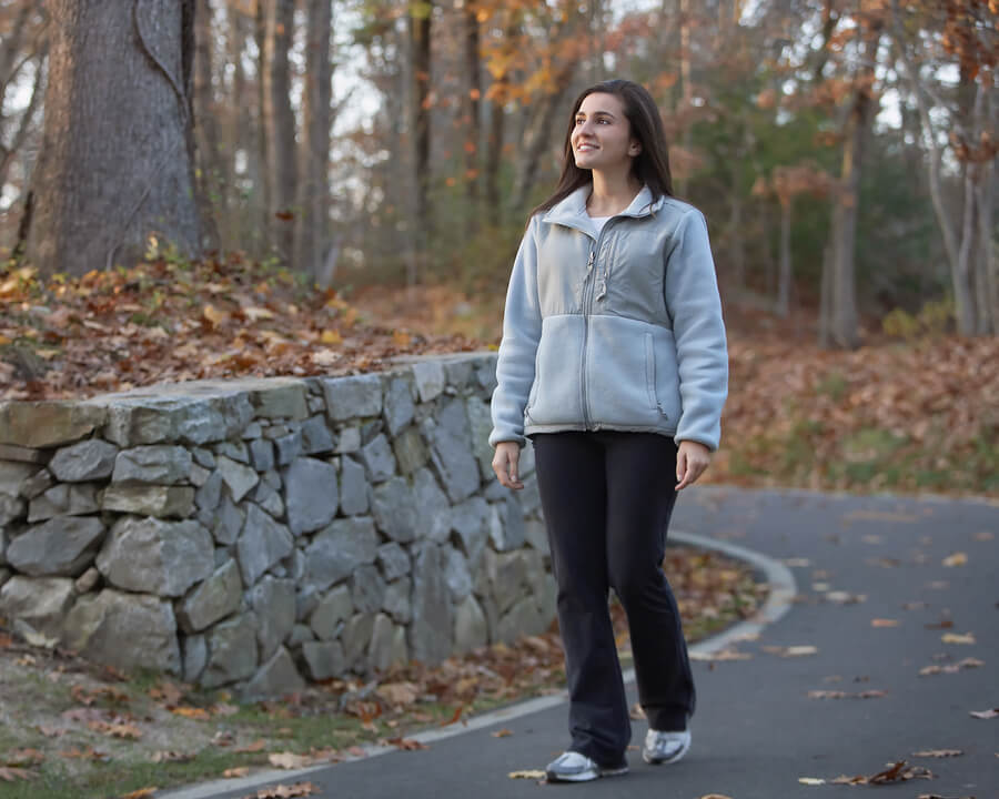 me time idea, lady walking