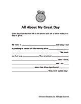 Writing Activity Printable - FamilyEducation