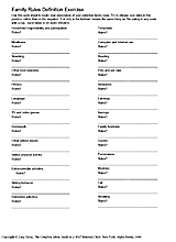 Printable House Rules Chart