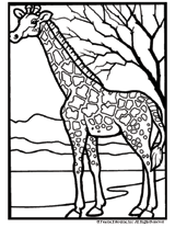 Download Giraffe Coloring Page - FamilyEducation