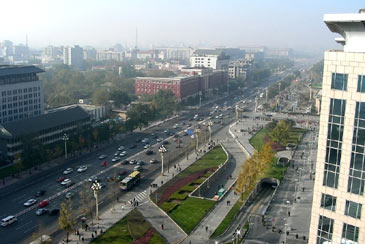 Beijing, China streets
