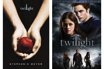 TwilightSeries,BookandDVDFilmCovers