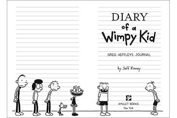 diary of a wimpy kid funny pages