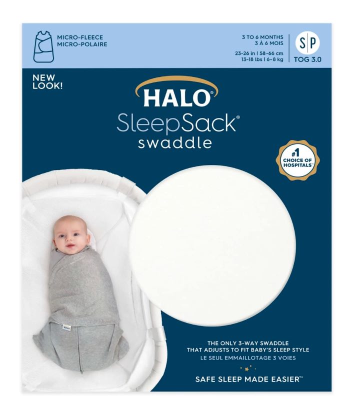  HALO Micro Fleece Sleepsack Swaddle 
