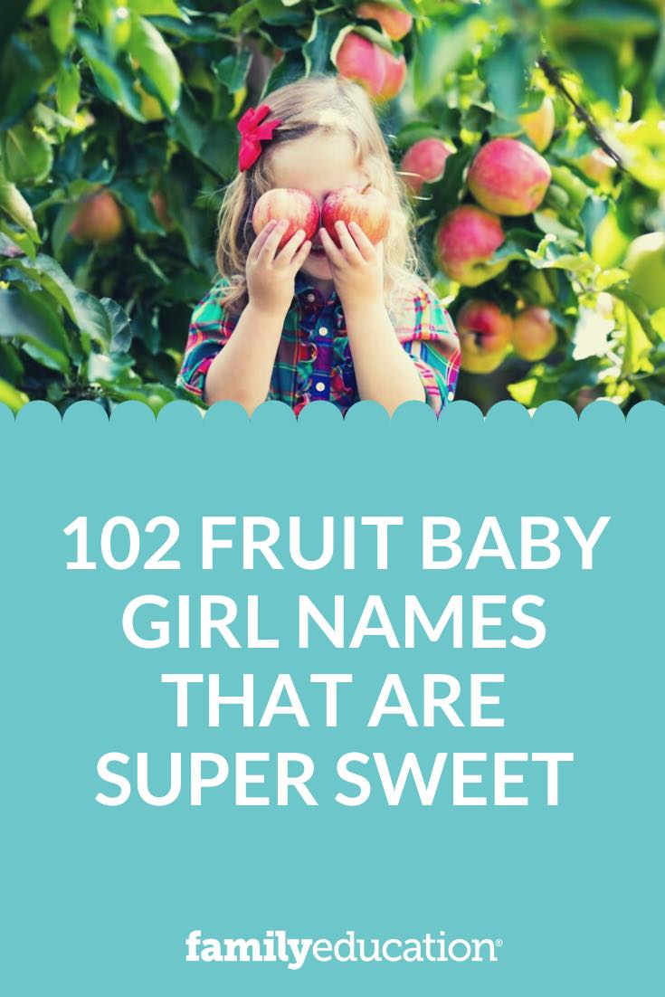 102 Fruit Baby Girl Names That Are Super Sweet