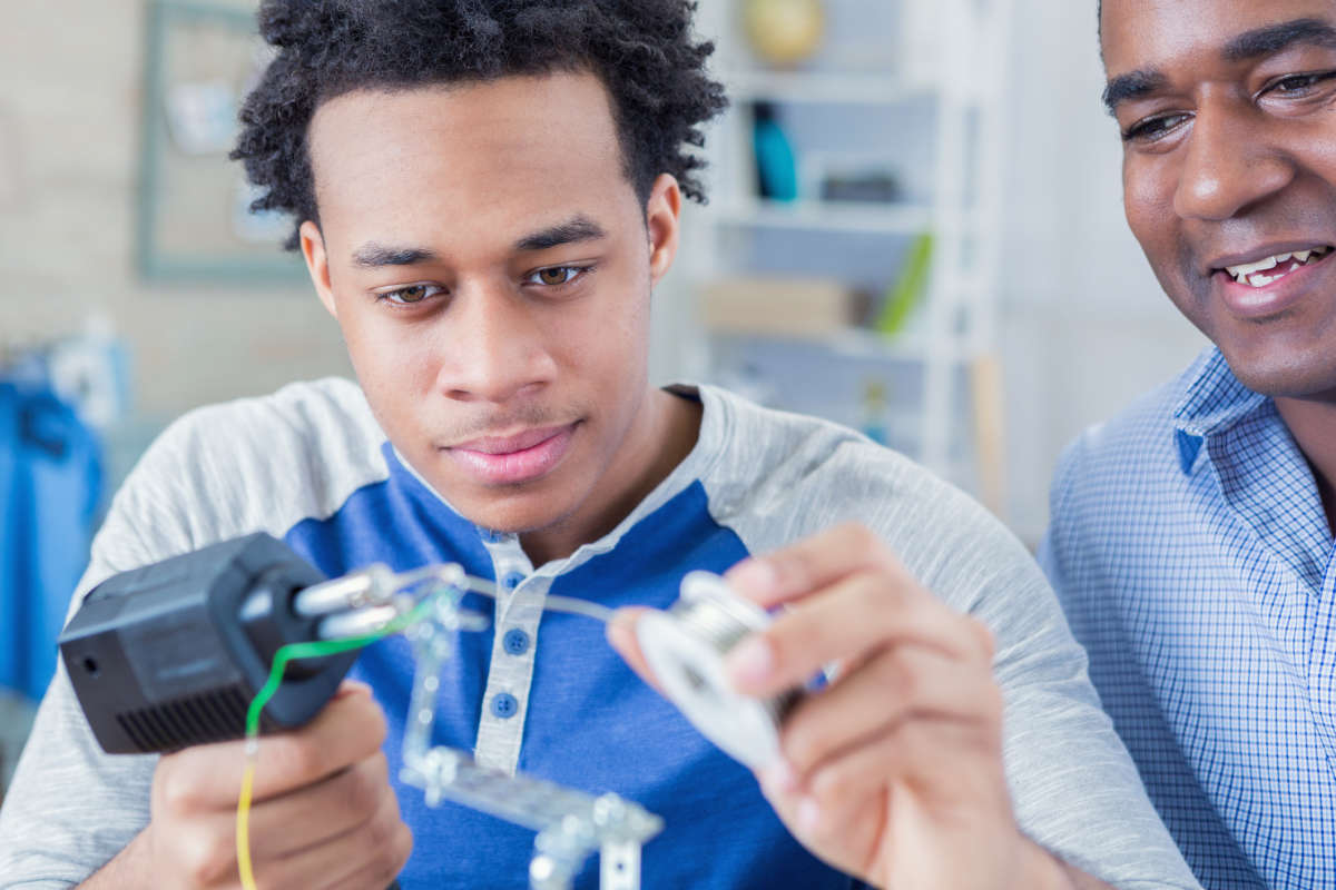 Technological learning tools -- a great way to connect on Father's Day