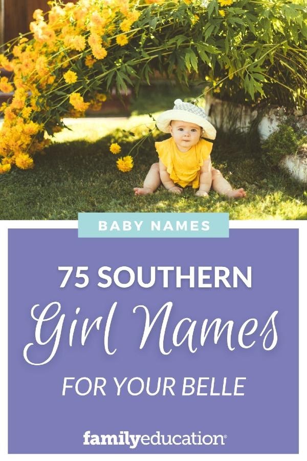 75 Southern Girl Names_Pinterest