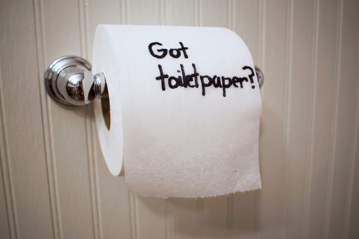 Toilet Paper Message