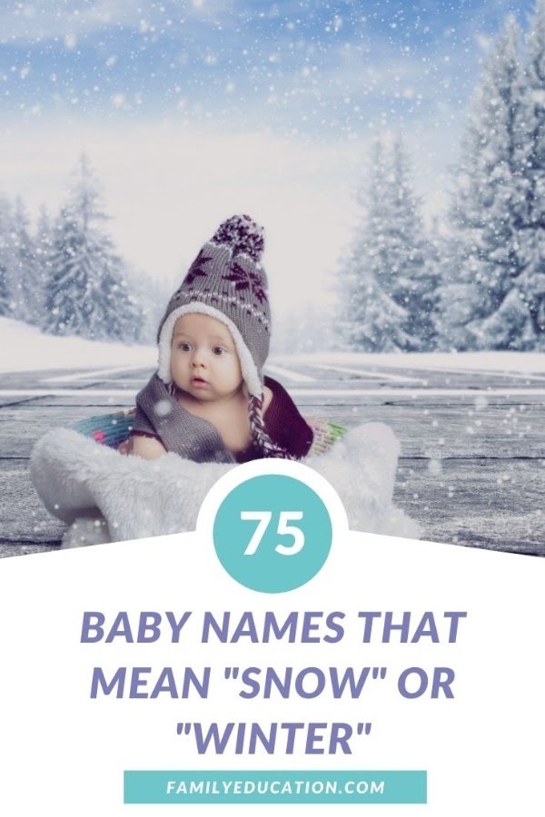Baby Names that Mean Snow_Pinterest