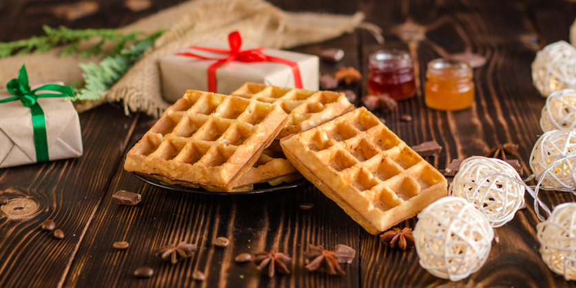 Christmas Waffles