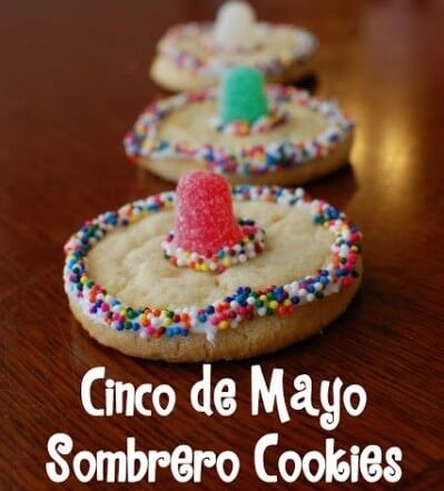 Cinco de Mayo Sombrero Cookies Recipe