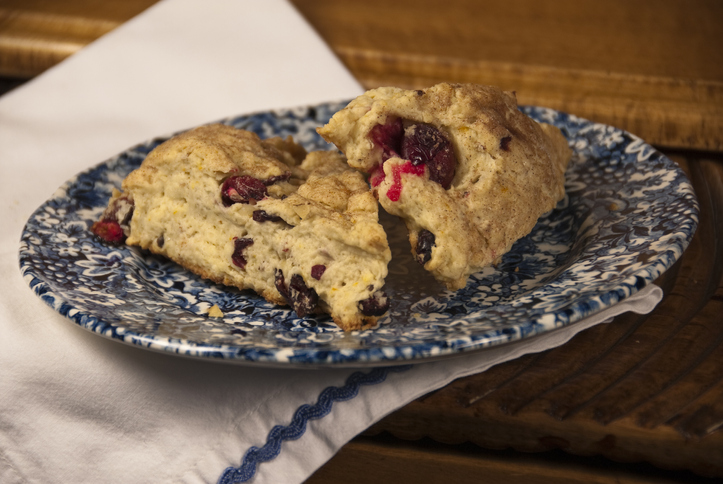 Cranberry Oat Scones