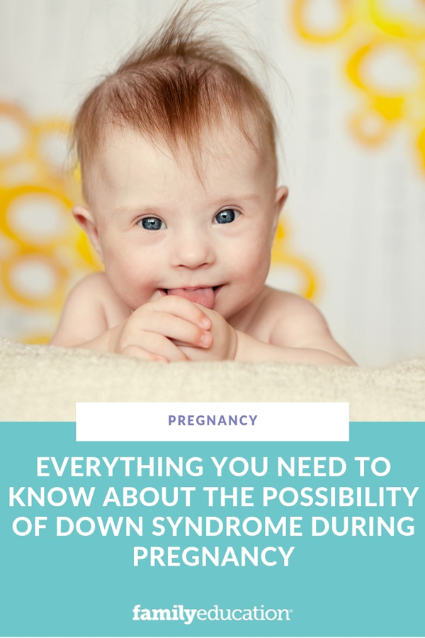 Pinterest graphic for the causes of Down Syndrome and how to test for it