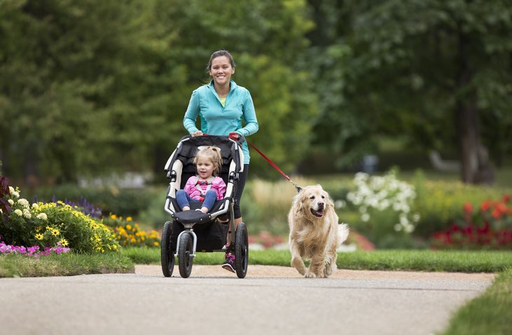 Features of The Baby Trend Expedition Jogging Stroller