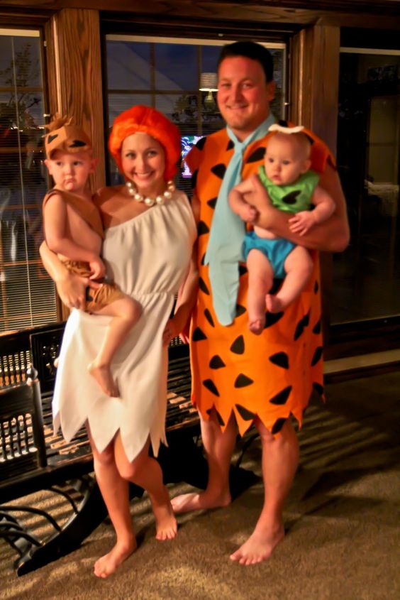 Flintstones Family Halloween Costume 2022
