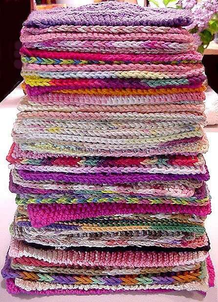Going Green Stack of Washcloths