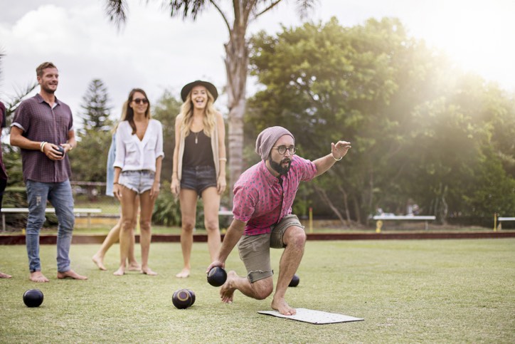 Inflatable Lawn Bowling