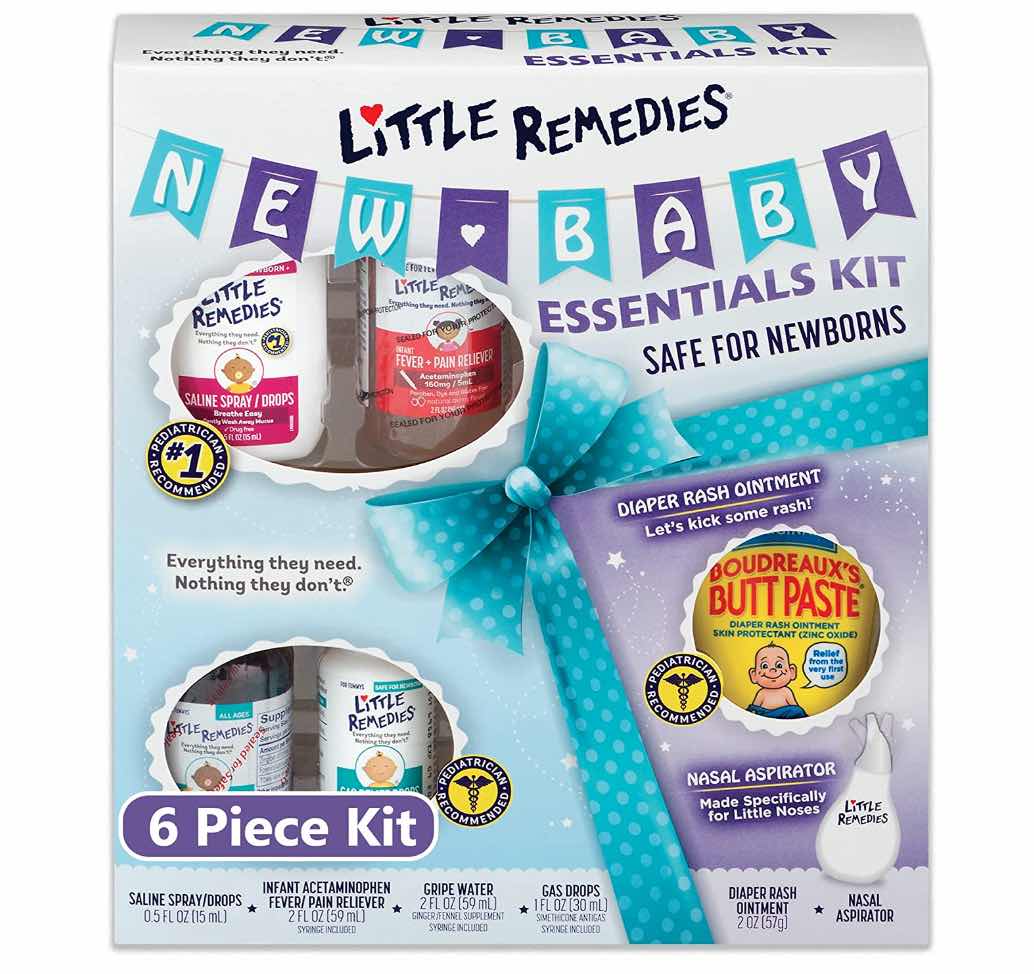 Little Remedies New Baby Essentials Kit 