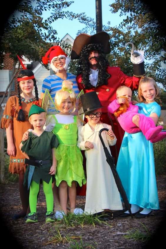 Peter Pan group costume halloween 2022