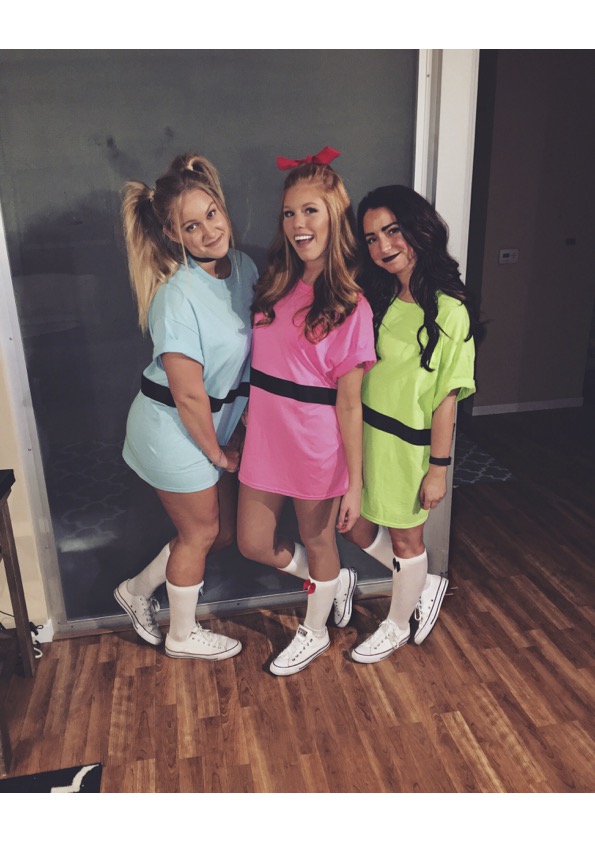 Powderpuff Girls Halloween Costume 2022 Group Costume Idea Girls