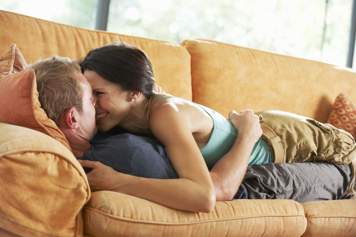 Couple on Couch
