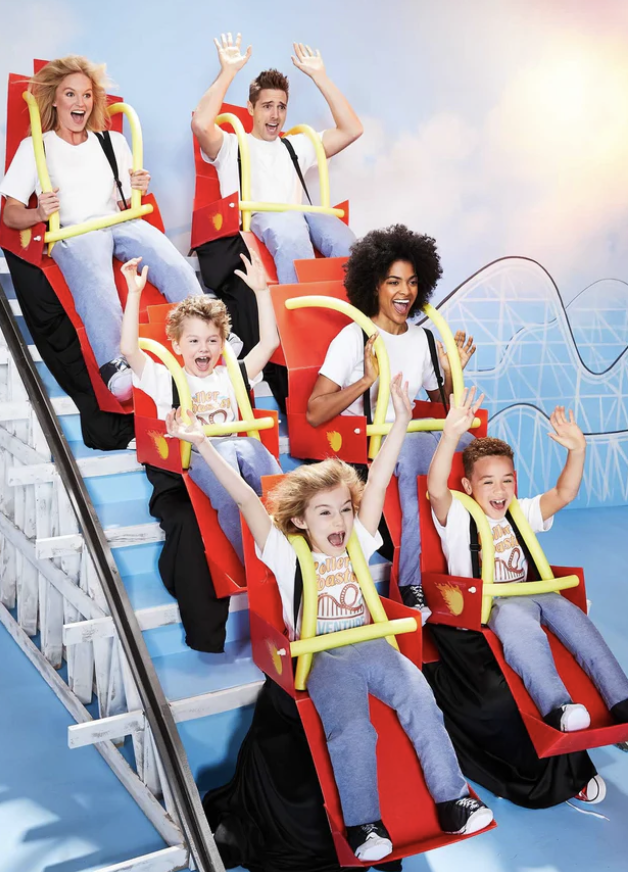 Rollercoaster Halloween Costume 2022 Group Costume Idea for Kids and Teens