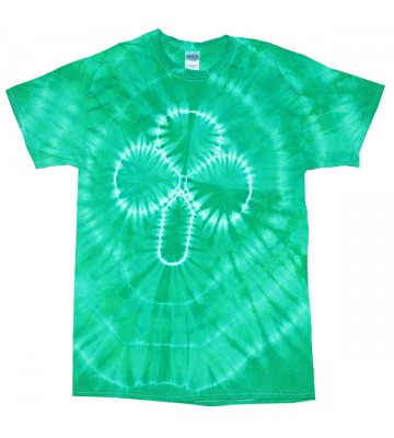 Green Tie-Dyed Shirt