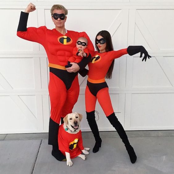 The Incredibles Family Halloween Costume 2022