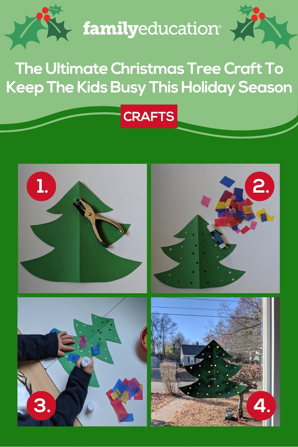 Pinterest graphic for The Ultimate Christmas Craft To Keep Kids Busy This Holiday Season