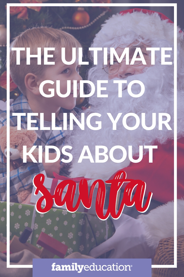 Pinterest Graphic For The Ultimate Guide To Telling Your Kids About Santa Pin_It
