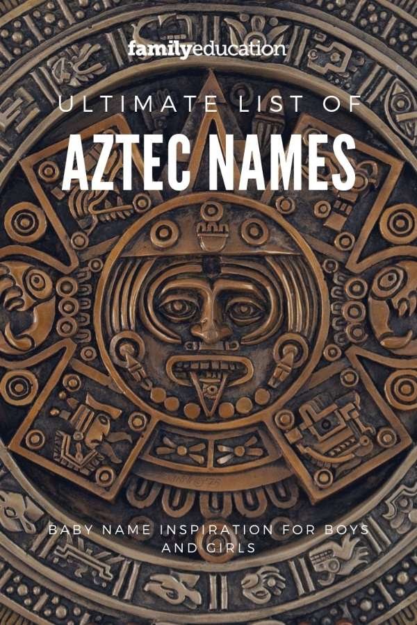 The Ultimate List of Aztec Names_Pinterest