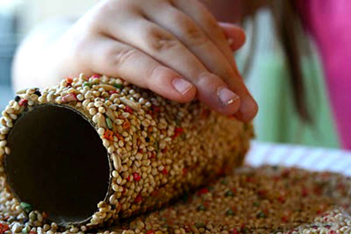 Toilet Paper Tube Recycled Craft for Earth Day