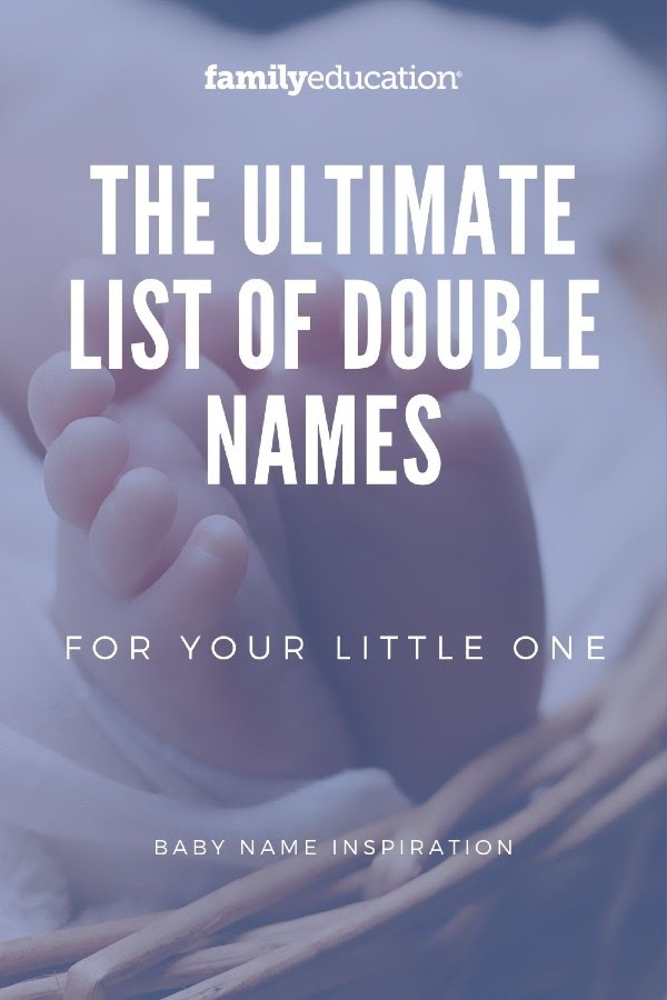 Ultimate List of Double Names_Pinterest
