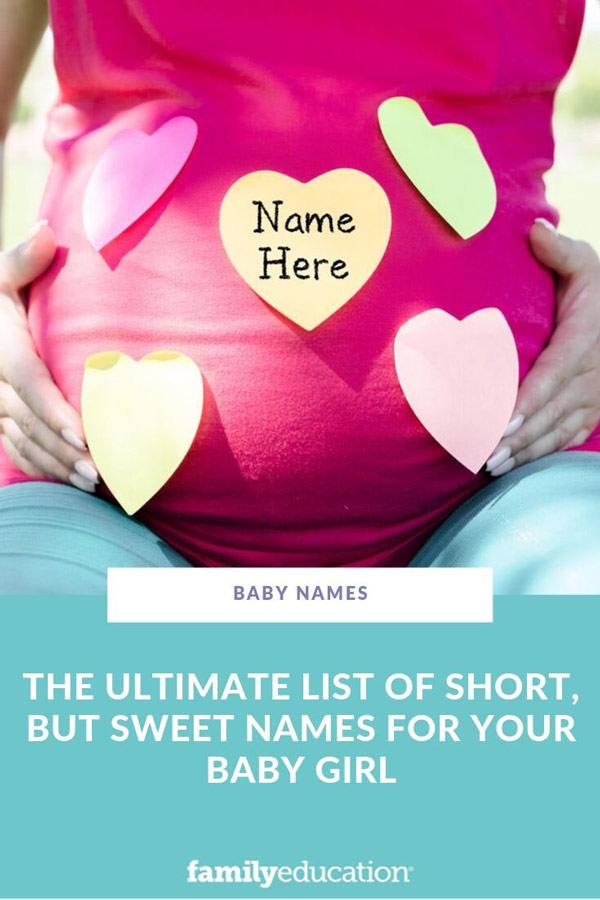 The Ultimate List Of Short But Sweet Names For Your Baby Girl