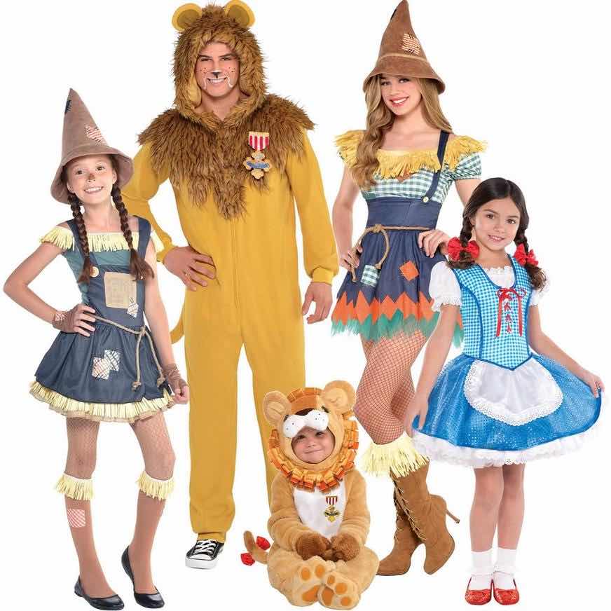 The Wizard of Oz Group Costume Family Halloween 2022