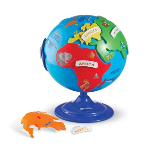 World Geography Week Globe Puzzle