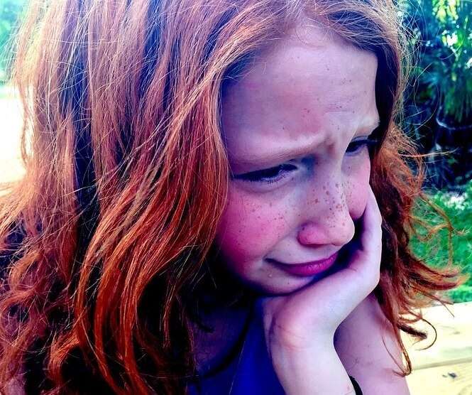 Upset Crying Girl Preventing Meltdowns