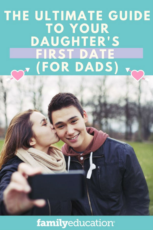 a father's guide to teen dating for pinterest
