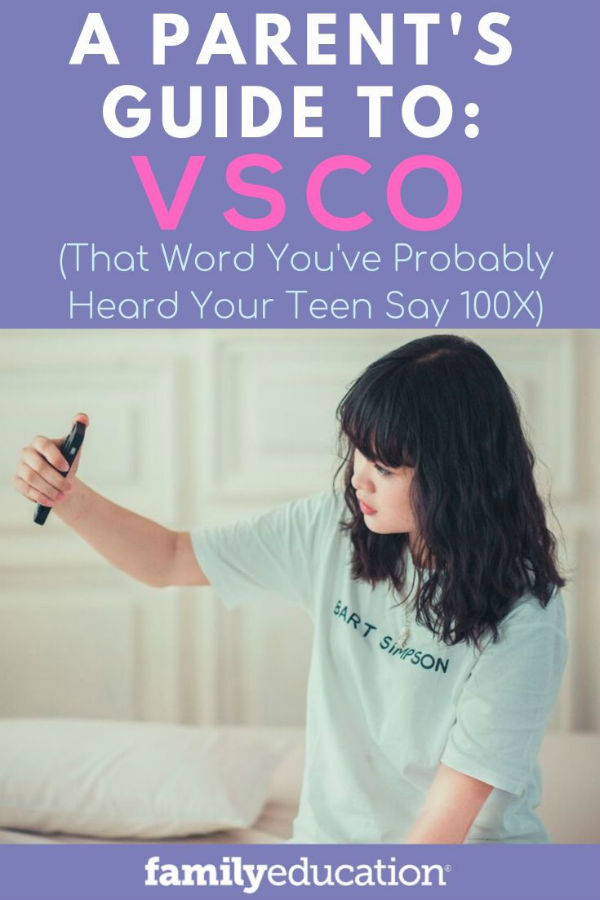 a parent's guide to vsco pinterest image