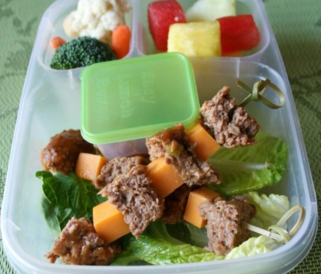 back to school lunches meatloaf swords