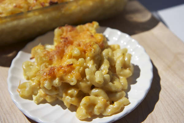 Baked Mac and Cheese comfort food recipe