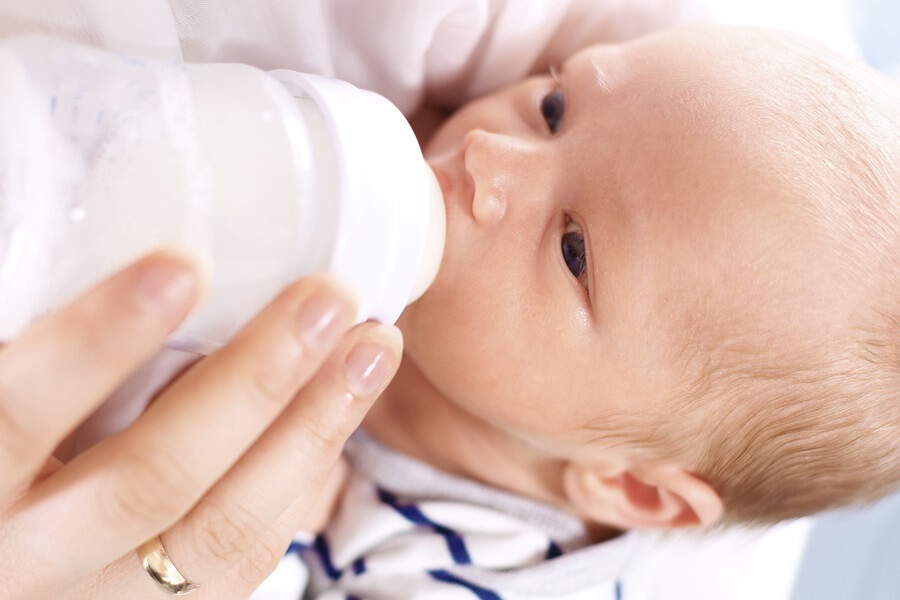 Baby with Bottle