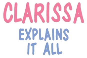 Clarissa Explains It All logo