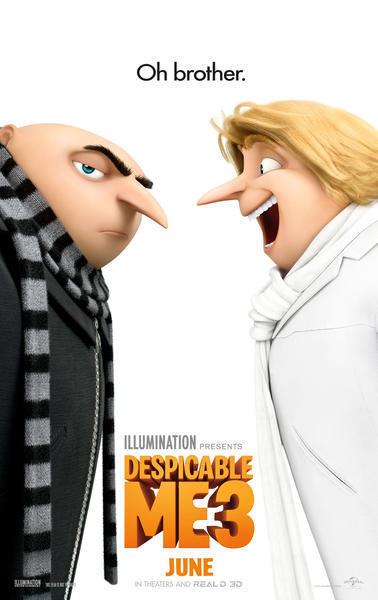 Summer 2017 blockbuster movies for kids Despicable Me