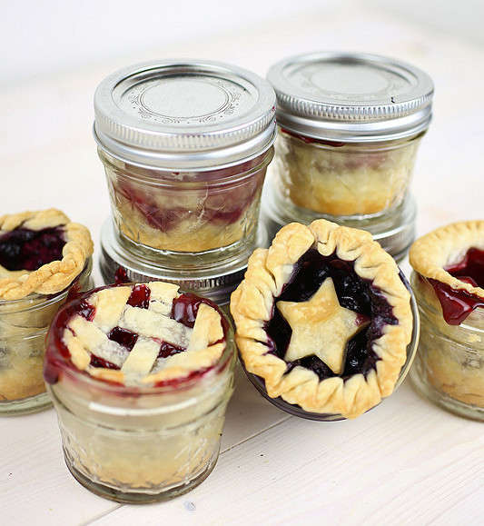 fourth of July recipes pies in jar
