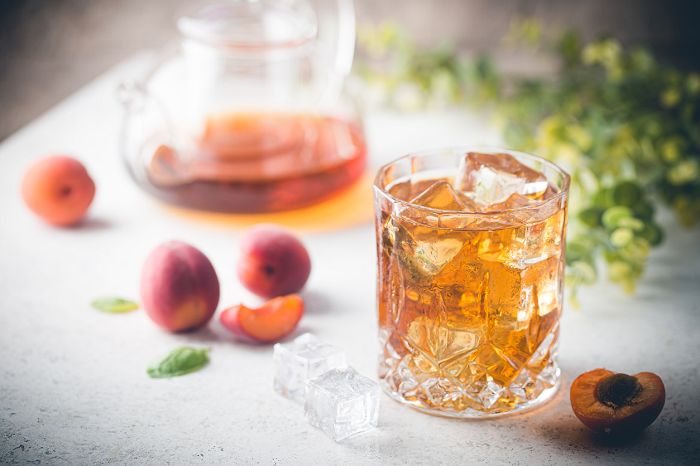 Herbal Iced Tea Spritz Mocktail