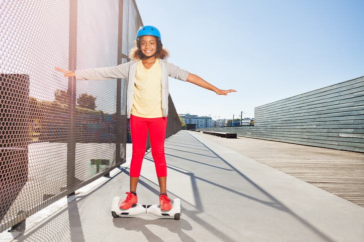 What are the benefits of hoverboards for kids?