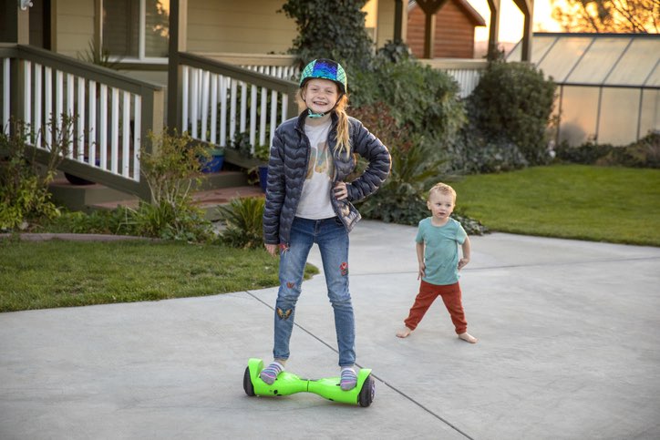 Hoverboard Safety - Wear a Helmet