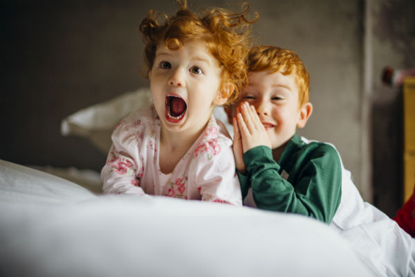 photo of irish twins with red hair